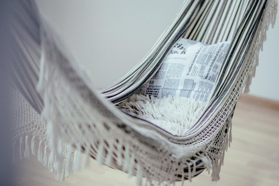 Fringed Cotton Hammock
