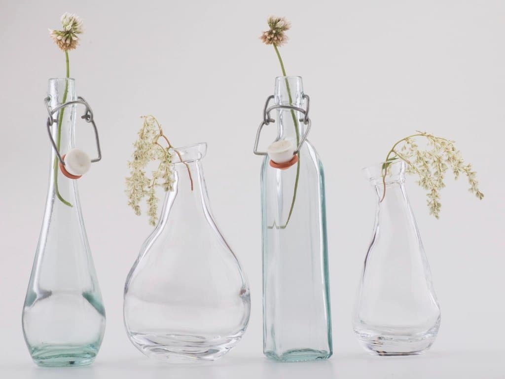 Glass Bud Vase Set