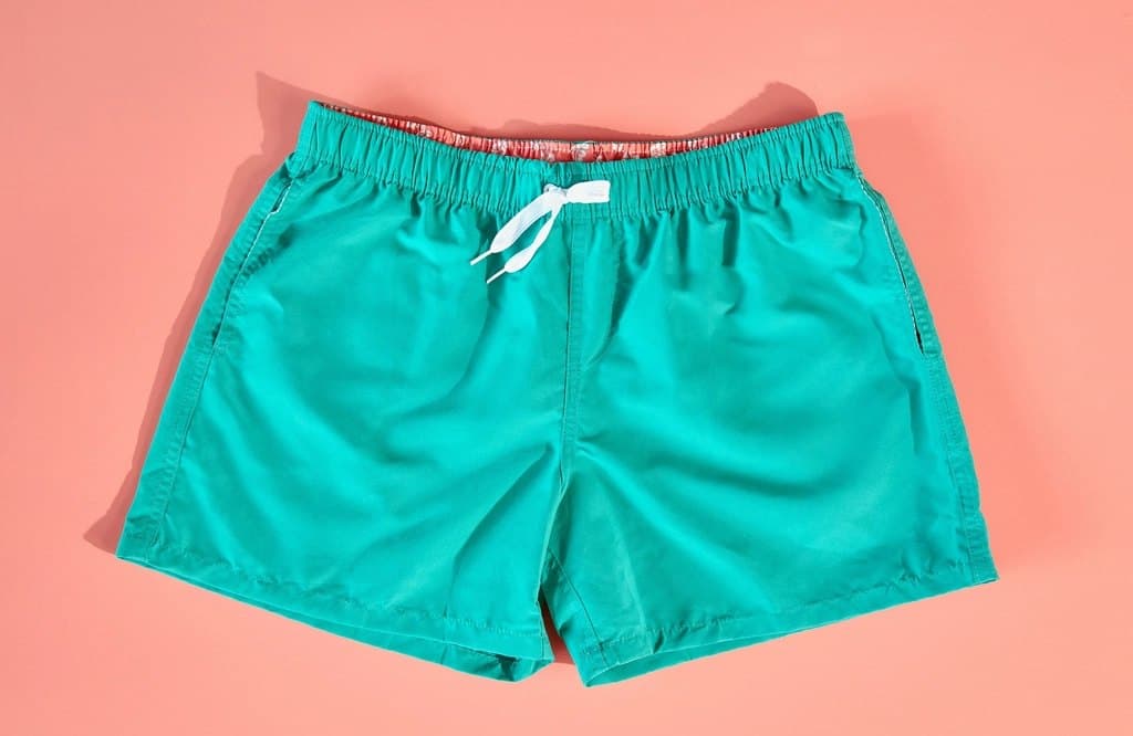 Teal Drawstring Shorts