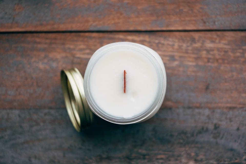 Wood Wick Jar Candle